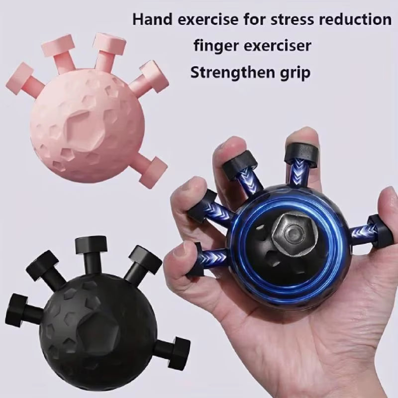 Finger Strengthener Finger Exerciser for Forearm Hand Strengthener Hand Grip Workout Equipment for Rock Climbing and Musician